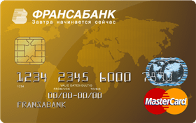 MasterCard Gold в USD