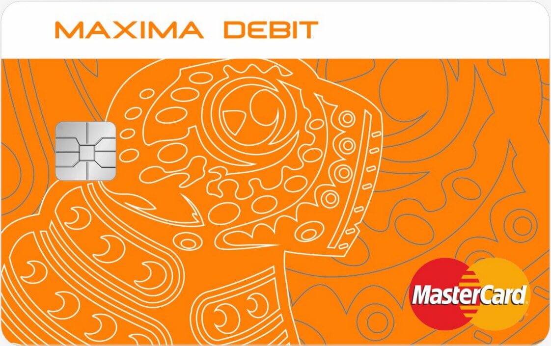Maxima Debit в EUR