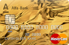 Премиальная MasterCard Gold в EUR