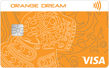 Orange Dream - Visa Classic от БНБ-Банка