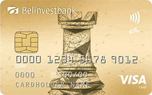 «ВОЯЖ» Visa Gold (BYN) от Белинвестбанка